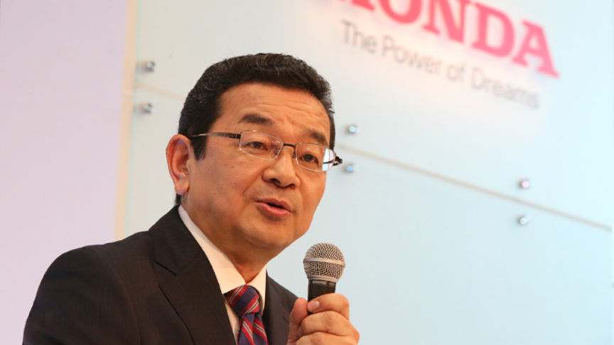 Mr. Takahiro Hachigo, Presidente e CEO di Honda Motor Co. Ltd.