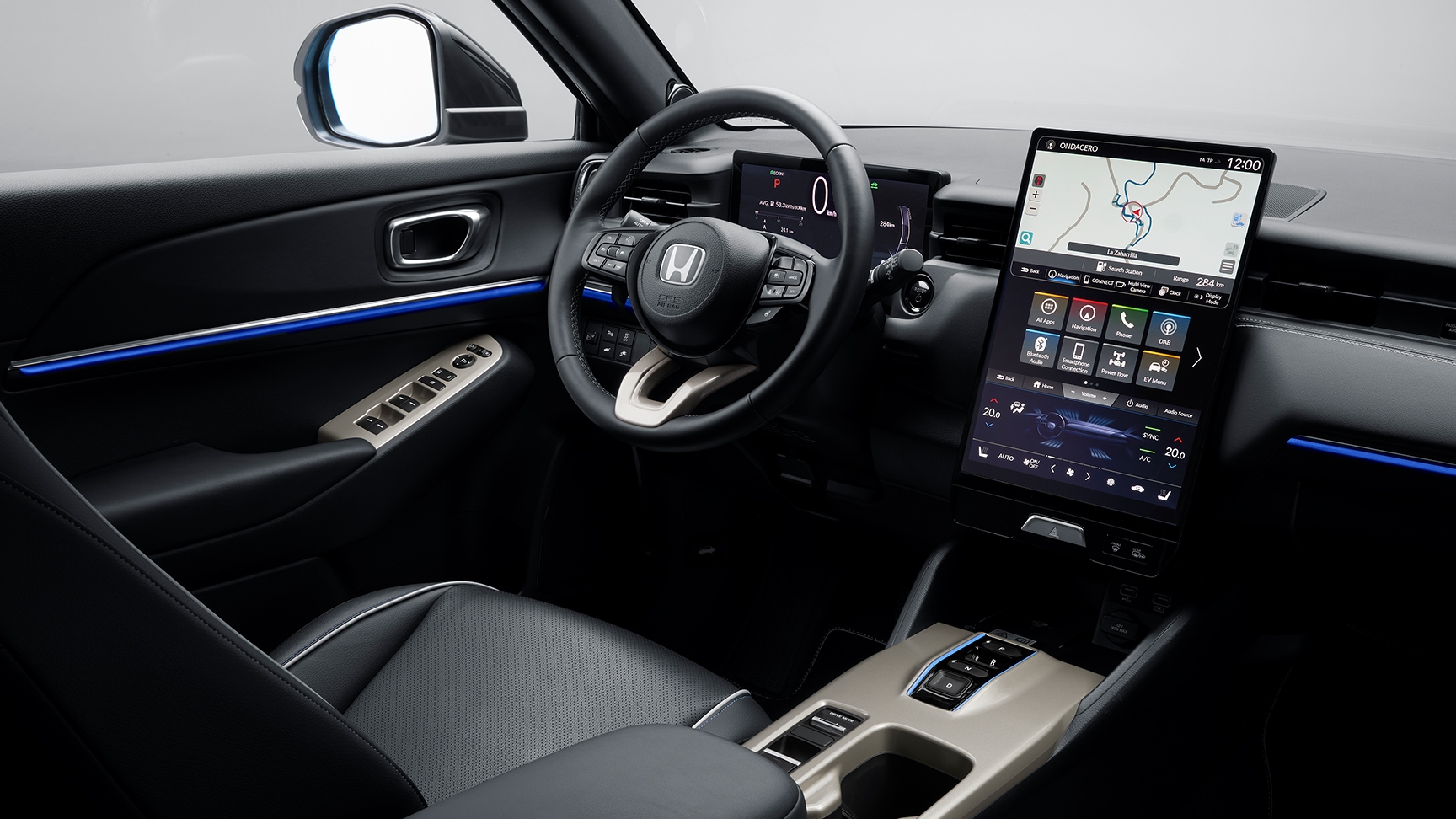 Interni auto Honda con display