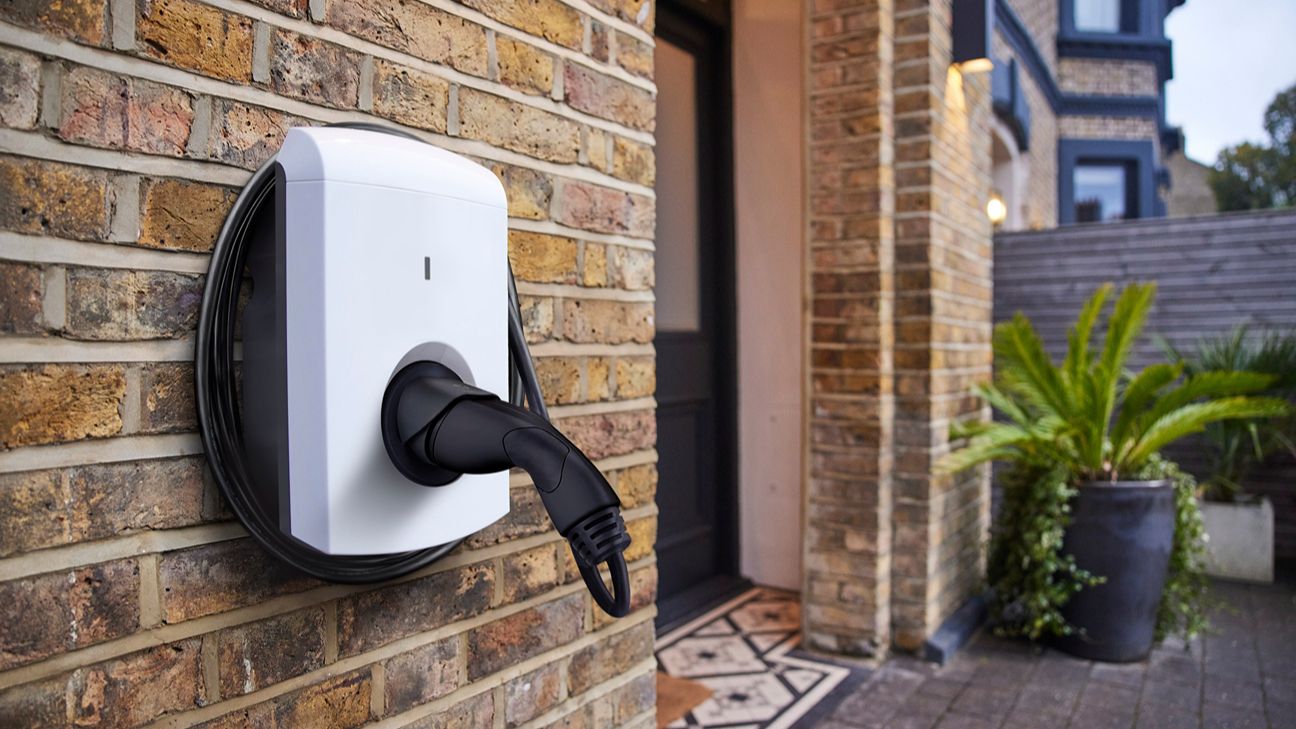 caricabatterie elettrico montato a parete