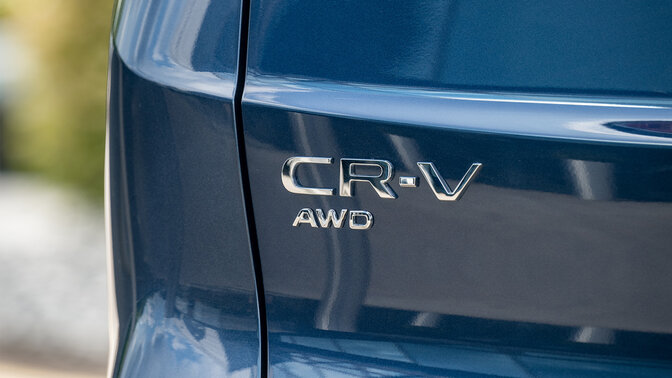 Coda del SUV Honda CR-V Hybrid