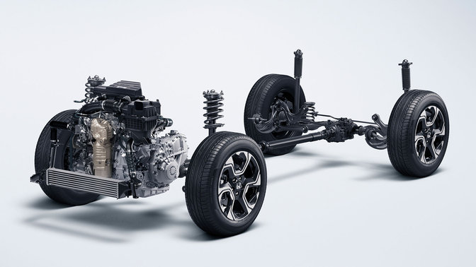 telaio Honda CR-V.