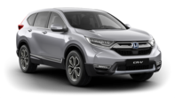 Vista frontale a tre quarti di Honda CR-V