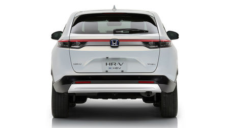 Vista posteriore di Honda HR-V in studio