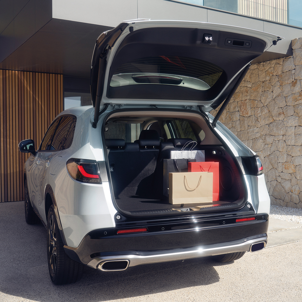 Capacità del bagagliaio di ZR-V Hybrid.