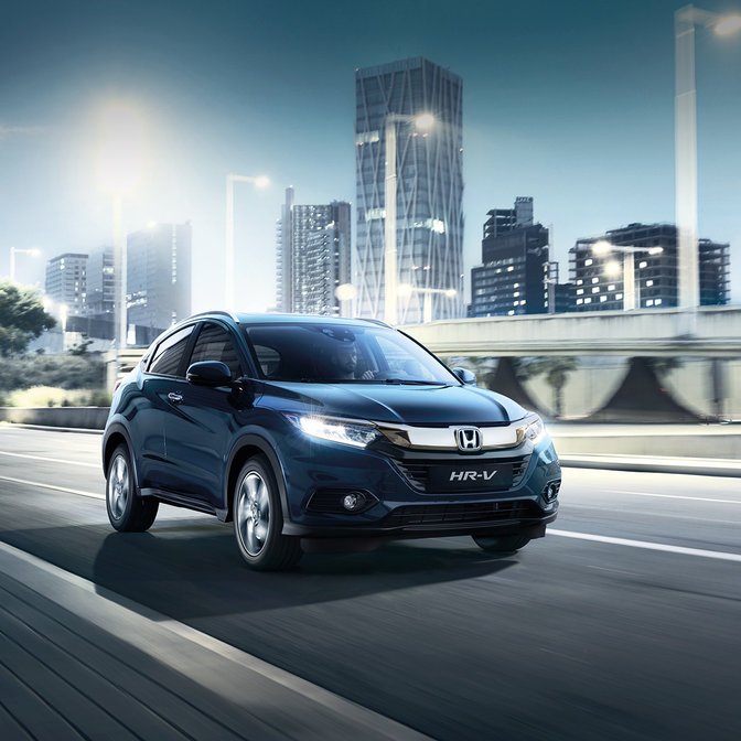 manuale d'uso Honda HR-V su strada