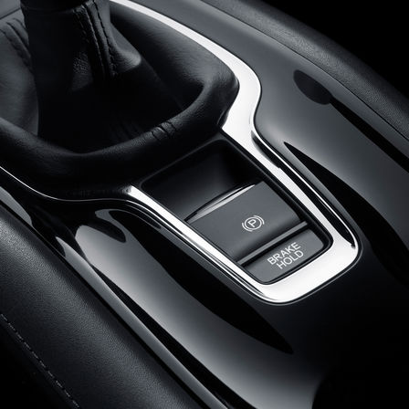 Primo piano dei pulsanti interni di Honda HR-V.