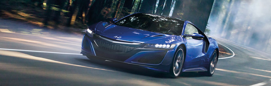 NSX su strada