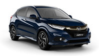 Vista frontale di tre quarti della Honda HR-V