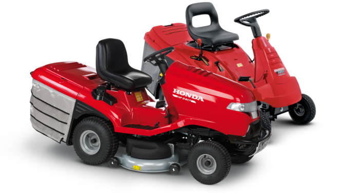 2 trattorini rivolti lateralmente.