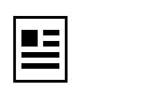 Icona della brochure.