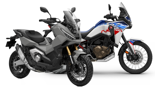 Due moto Adventure Honda