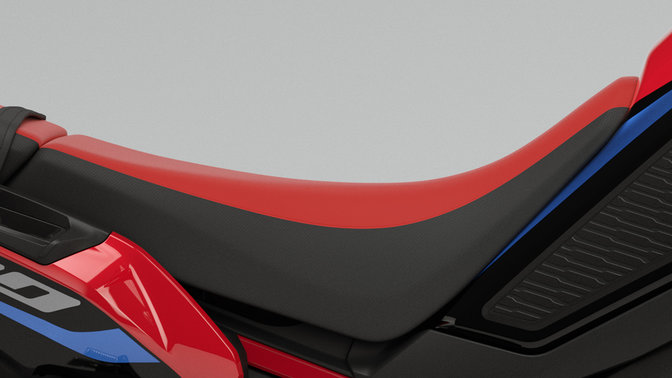 Honda Africa Twin sella ribassata e rialzata