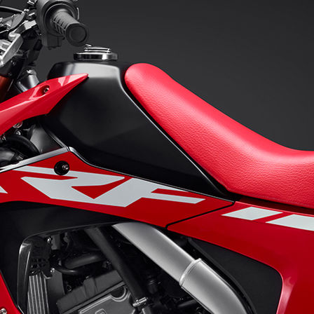 CRF250L dettaglio del serbatoio del carburante