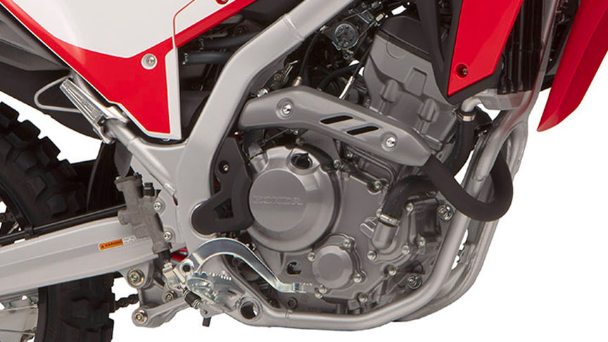 Honda CRF300L Motore monocilindrico DOHC 4V più potente, raffreddato a liquido