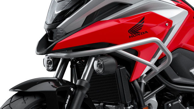 NC750X, TUBOLARI CARENATURA E FENDINEBBIA A LED