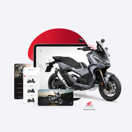 Vista dell'app Honda X-ADV.