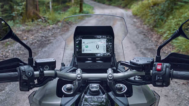 Nuovo display TFT da 5 pollici di Honda X-ADV