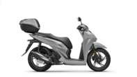 SH125i 2024 con Smart Top Box, parabrezza e paramani di serie Pearl Falcon Grey