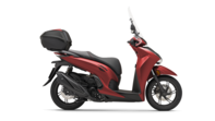 SH350i Sporty 2025 Matte Pearl Diaspro Red