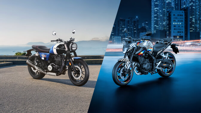 Moto personalizzate per CB500 Hornet e GB350S