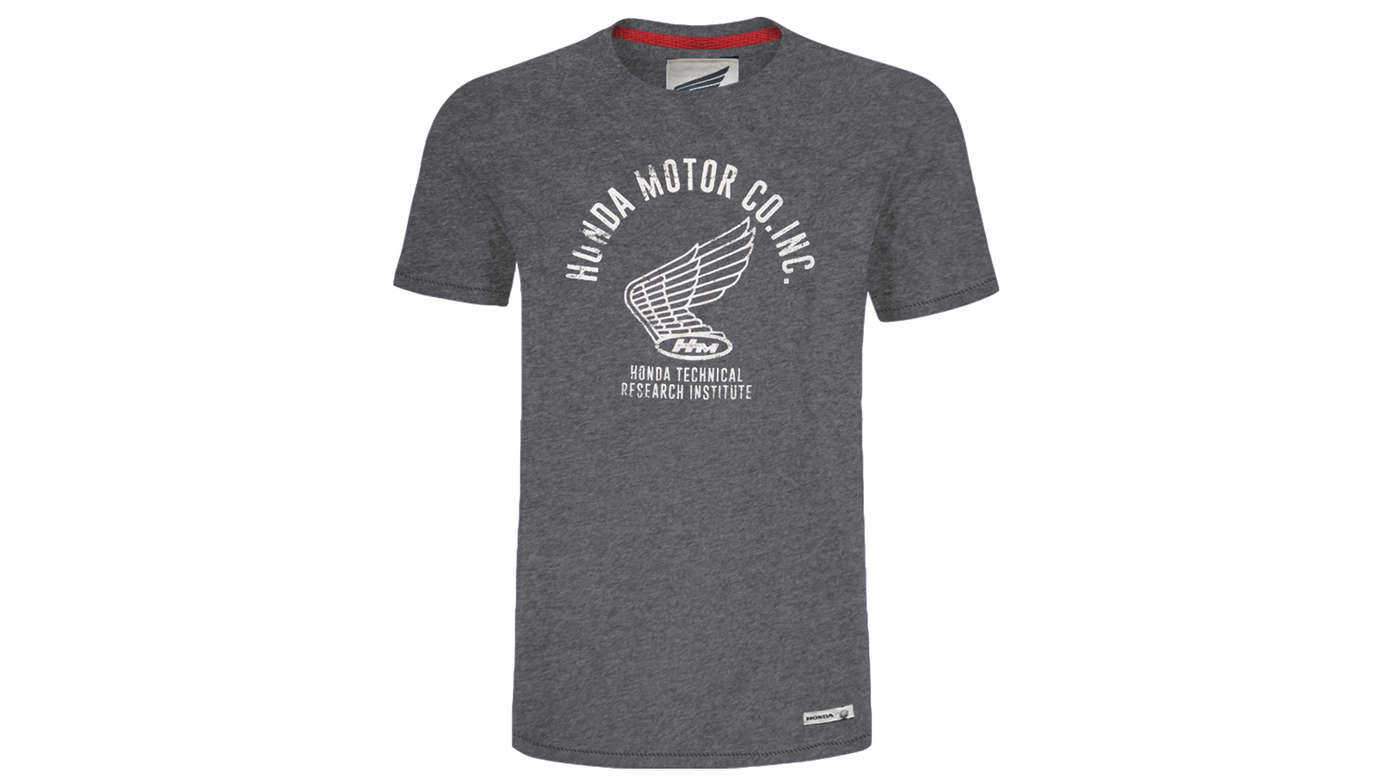 T-shirt Honda vintage grigia. 