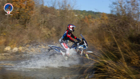 Honda Italy true adventure academy with adventure riders
