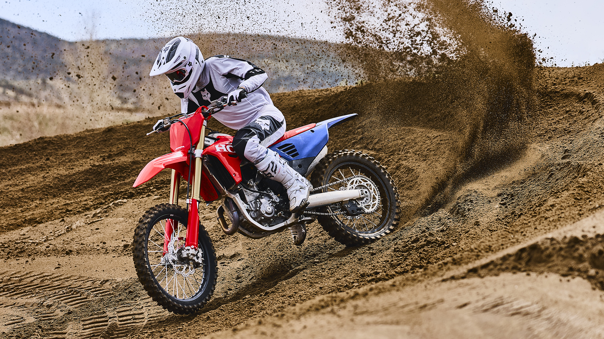 CRF450R Controllo di coppia selezionabile Honda a 3 livelli