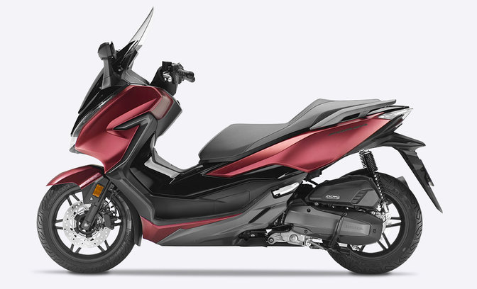 Panoramica Forza 125 Scooter Gamma Moto Honda
