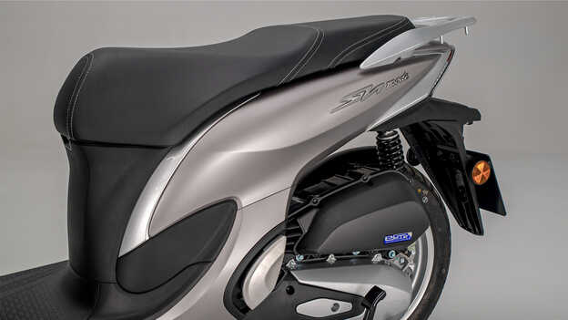 Primo piano del motore SH Mode 125