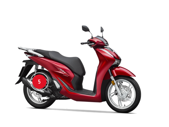 Panoramica - SH150i - Scooter - Gamma - Moto - Honda