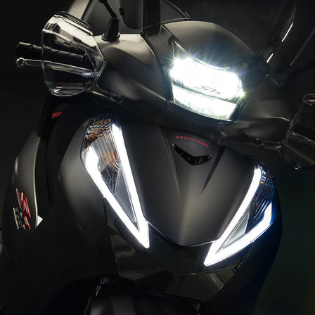 Panoramica Sh300i Scooter Gamma Moto Honda