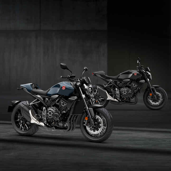 Honda CB1000R Black Edition e Mat Blue Jeans Metallic
