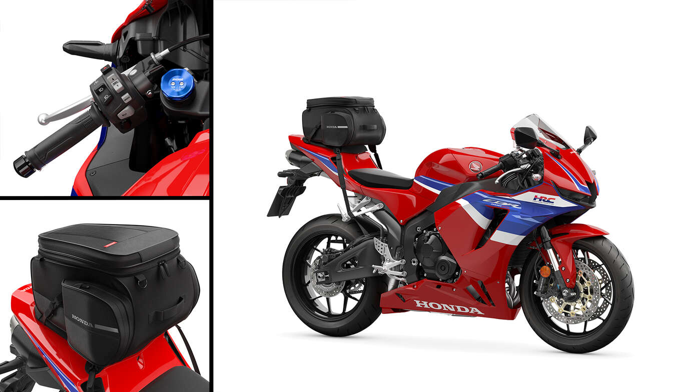 CBR600RR con Comfort Pack.