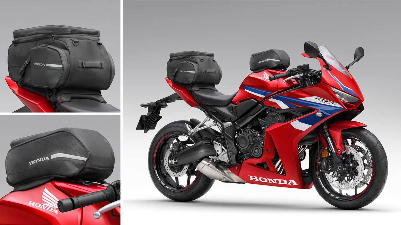 Honda CBR650R Comfort Pack.