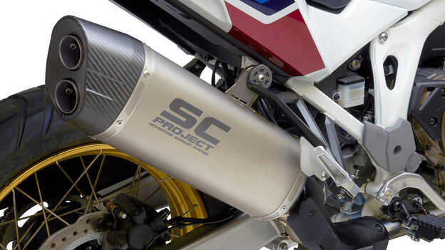 Scarico SC-Project Adventure Titanium per Africa Twin
