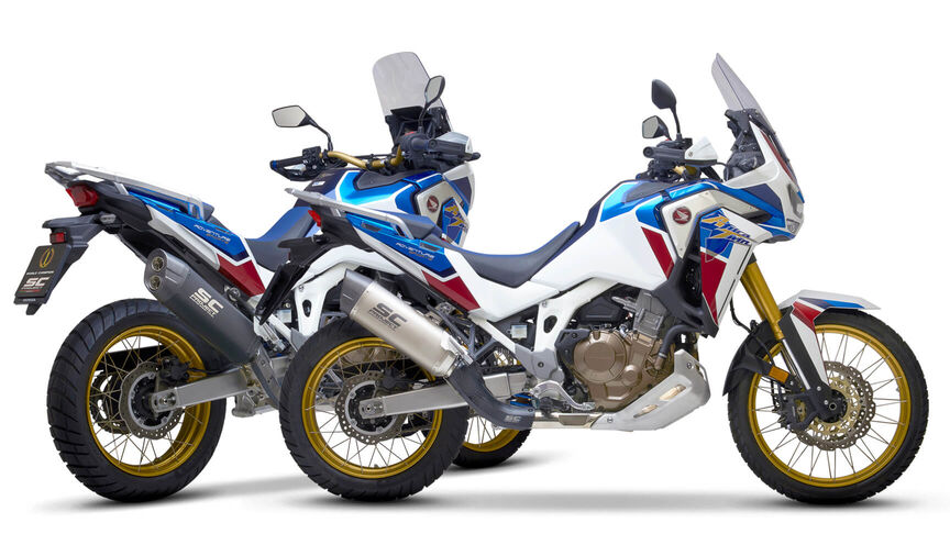 Scarico SC-Project Adventure per Africa Twin