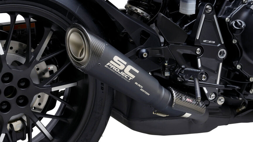 Scarico SC-Project Adventure Black per Africa Twin