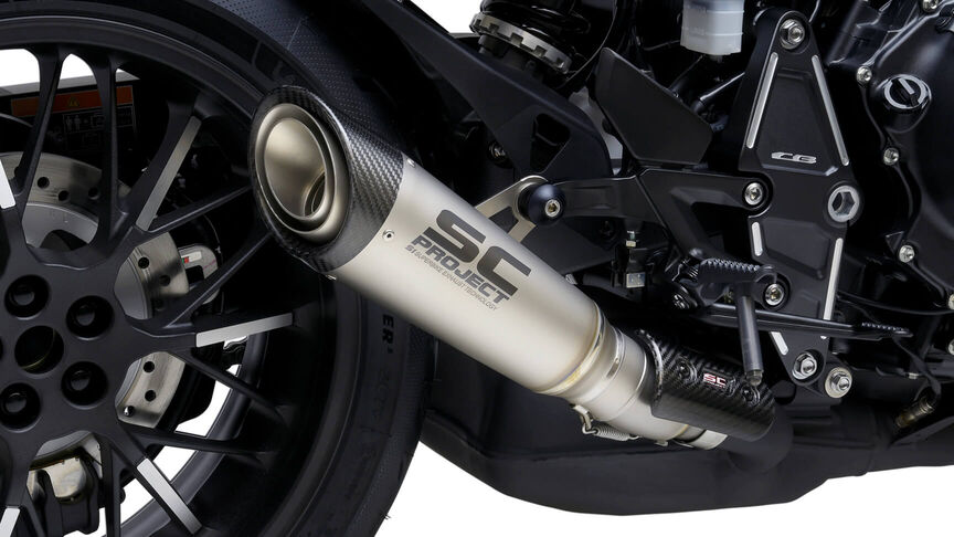 Scarico SC-Project Adventure Titanium per Africa Twin