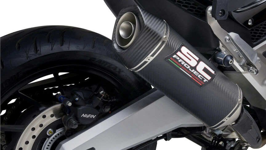 Scarico SC-Project Adventure Black per Africa Twin