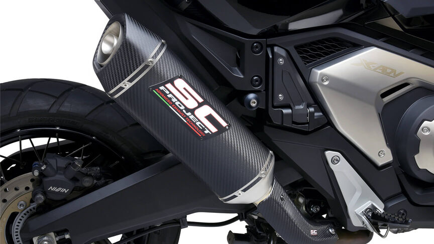 Scarico SC-Project Adventure Black per Africa Twin