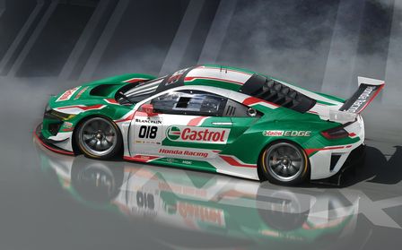 NSX GT3 alla 24 Ore di Spa-Francorchamps
