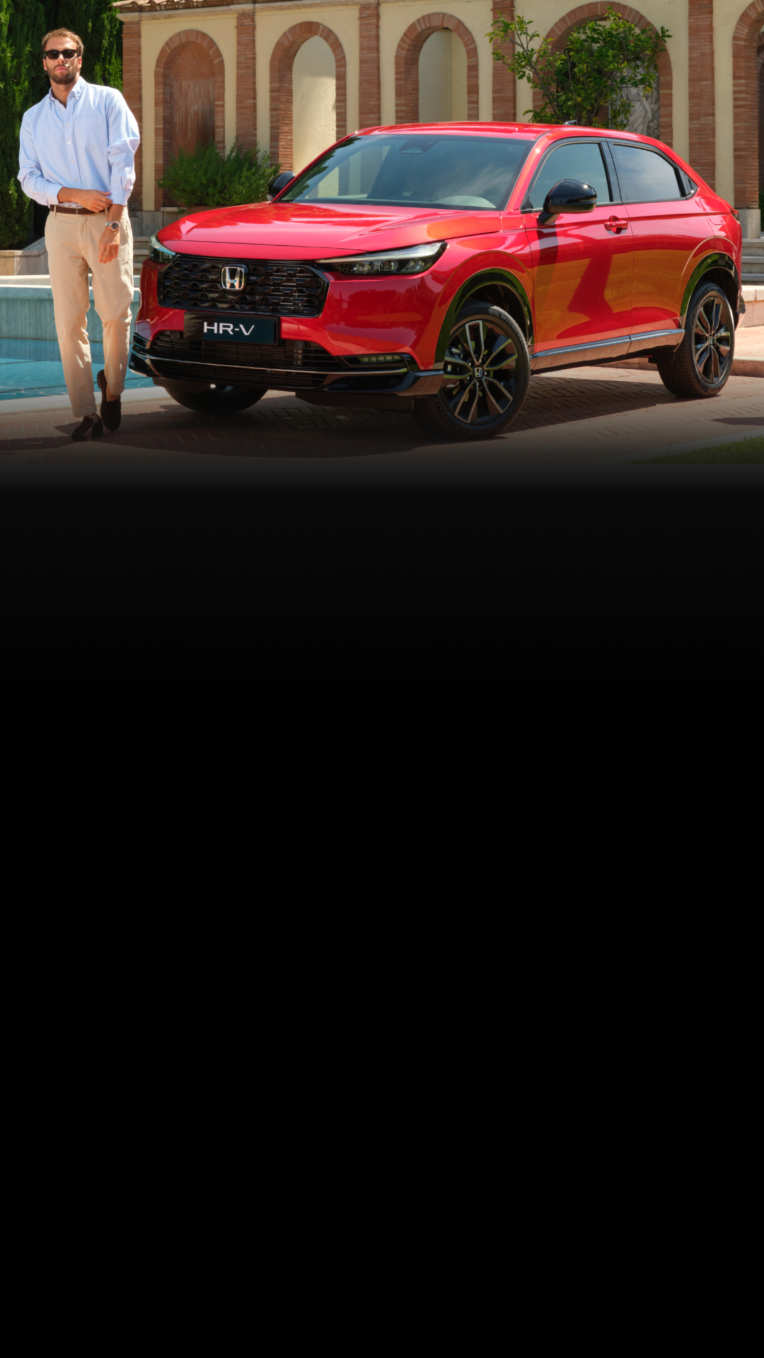 Paltrinieri con Honda HR-V