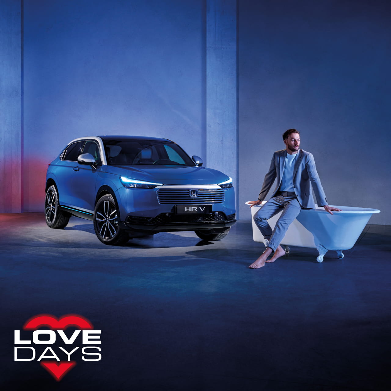 Paltrinieri con Honda HR-V