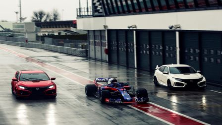 Civic Type R scelta dai piloti della Scuderia Toro Rosso Honda di Formula 1
