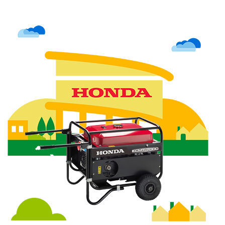 Immagine del concessionario di generatori.