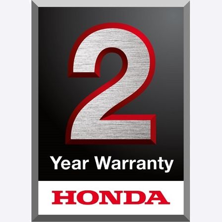Honda Versatool, logo 2 anni di garanzia.