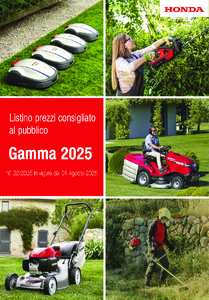 Listino Prezzi 2025