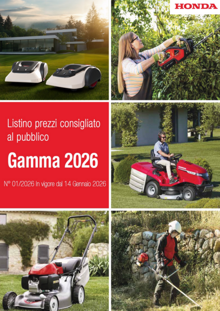 Listino Prezzi 2026