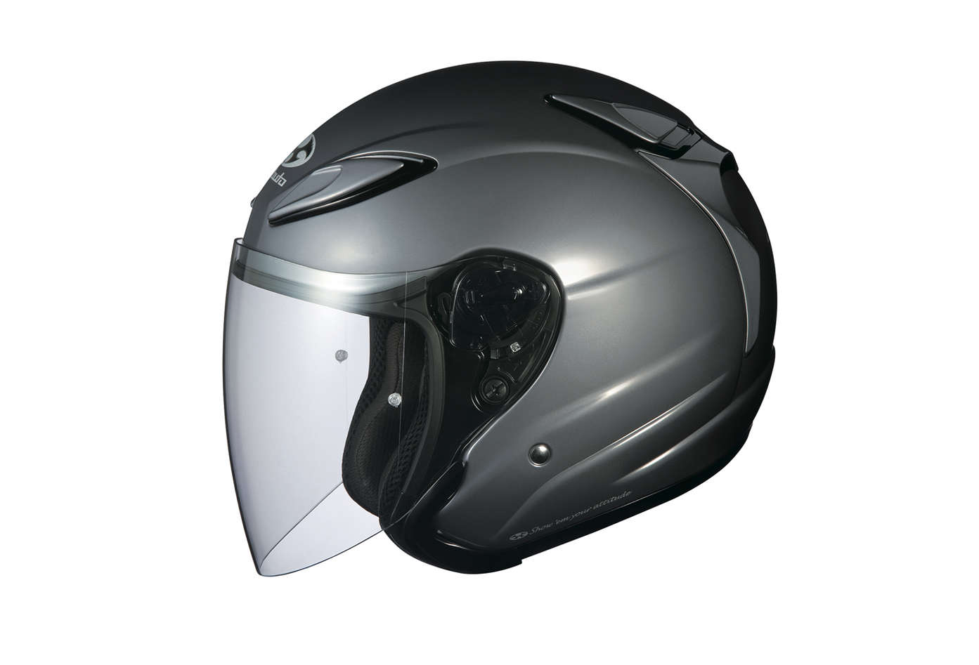 Casco Kabuto Avand Flat Gunmetal 