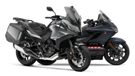 Due moto Sport e Touring Honda